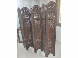 High quality Handcrafted Wooden Room Divider Screen - Image 3