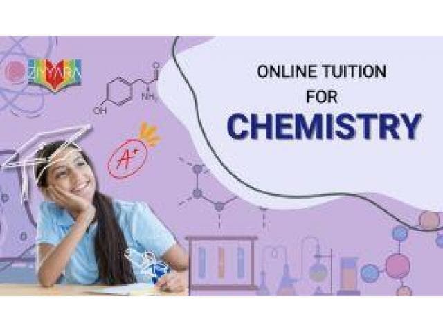 Chemistry Online Tuition by Ziyyara: Learn Smarter, Score with Confidence