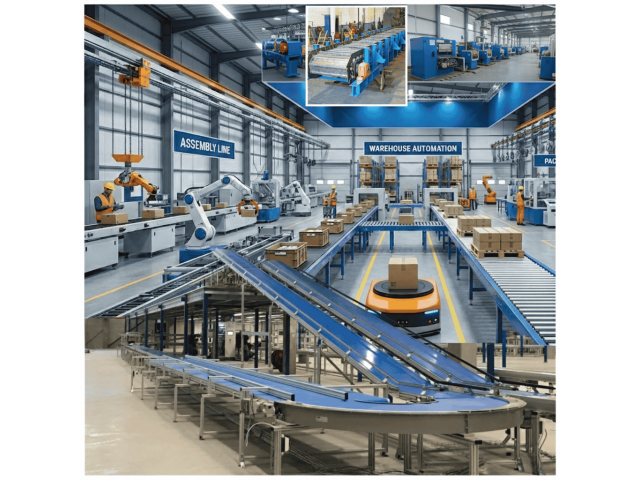Industrial Use of Conveyor Belt in India for Better Efficiency