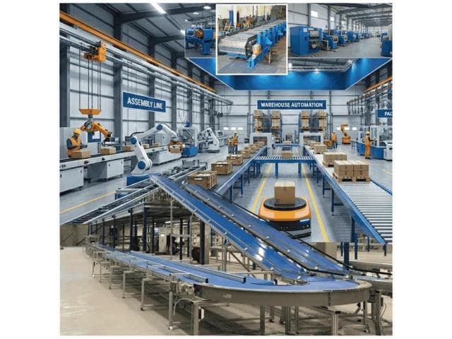 Industrial Use of Conveyor Belt in India for Better Efficiency