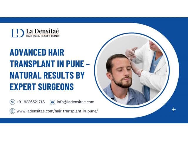 Advanced Hair Transplant in Pune – Natural Results by Expert Surgeons