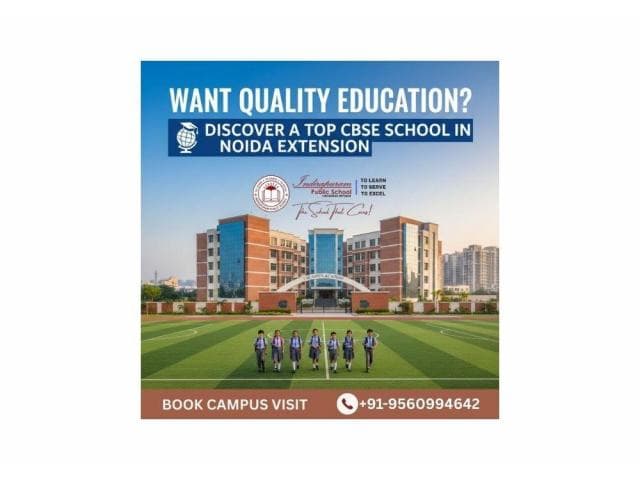 Want Quality Education? Discover a Top CBSE School in Noida Extension
