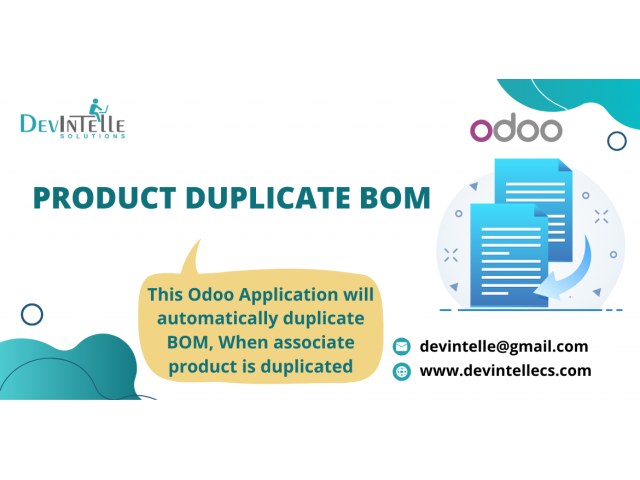 Product BOM Duplicate in Odoo