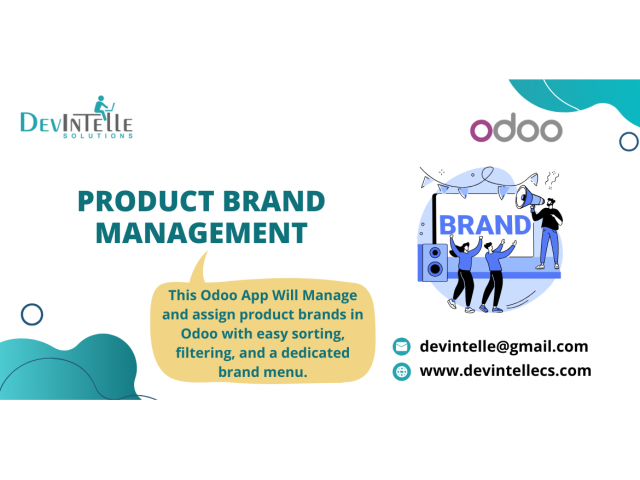 Product Brand Management in Odoo App