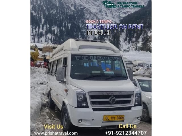 Luxury Tempo Traveller Rental