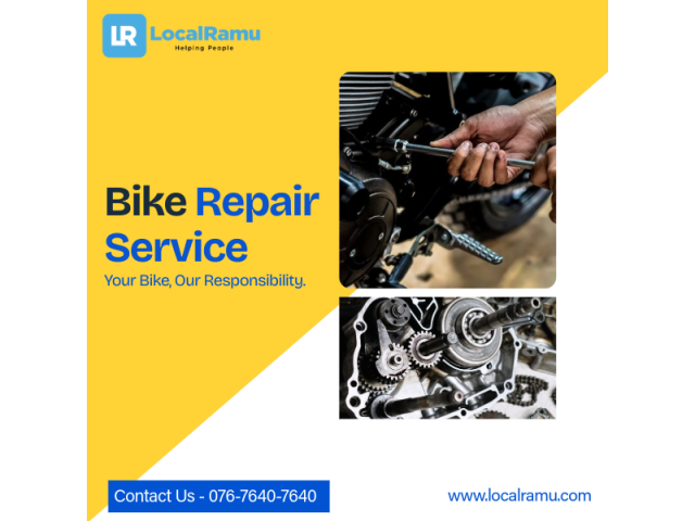 Bike Repair Service by LocalRamu with Skilled Mechanics in Bangalore