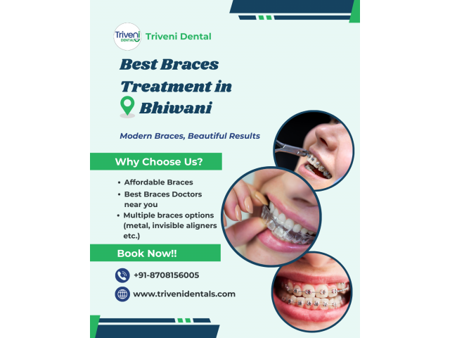 Best Braces Treatment in Bhiwani | Triveni Dental