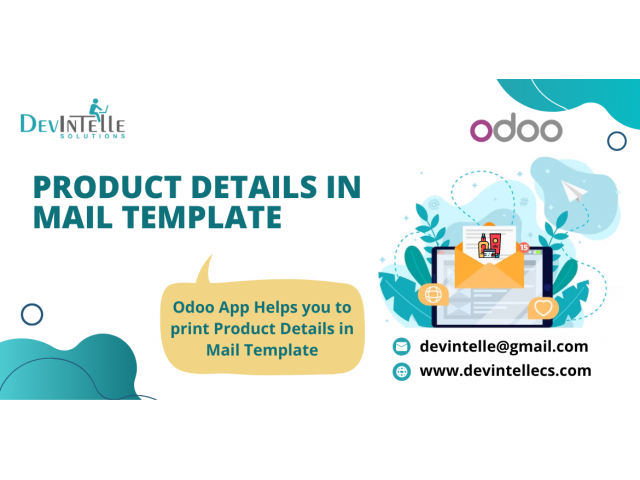 Product Details in Mail Template in Odoo
