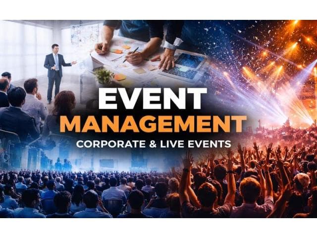 Trusted Event Management Company for Corporate and Live Events