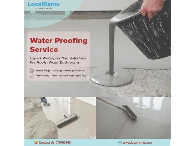 Waterproofing Service by LocalRamu will Shield Your Home from Leaks in Bangalore
