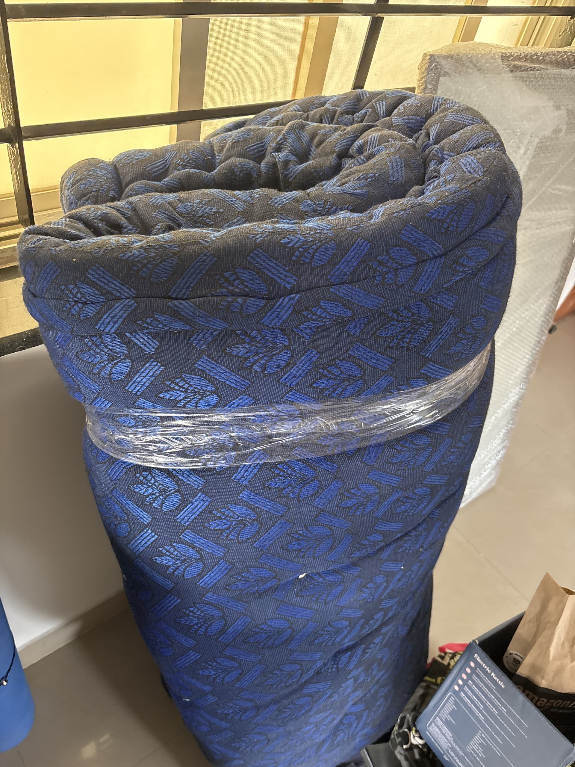 6 by 4 foldable 4 inch thick cotton mattress