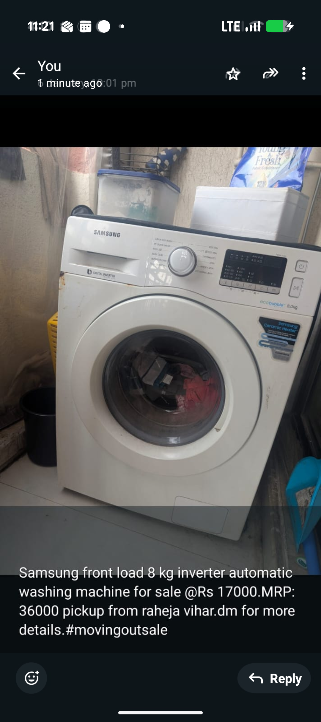 Washing machine..full automatic