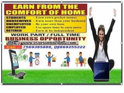 Work from home and earn minimum ten thousand. Just contact us - Image 3