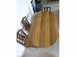 Dining table with 4 chair (Teak wood ) - Image 2