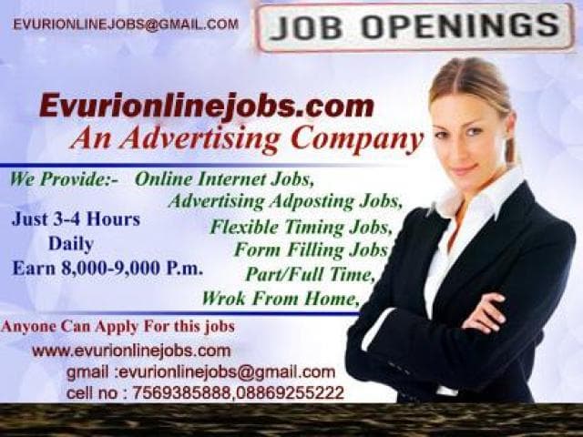 Earn Rs.25,000-50,000/- per month from home