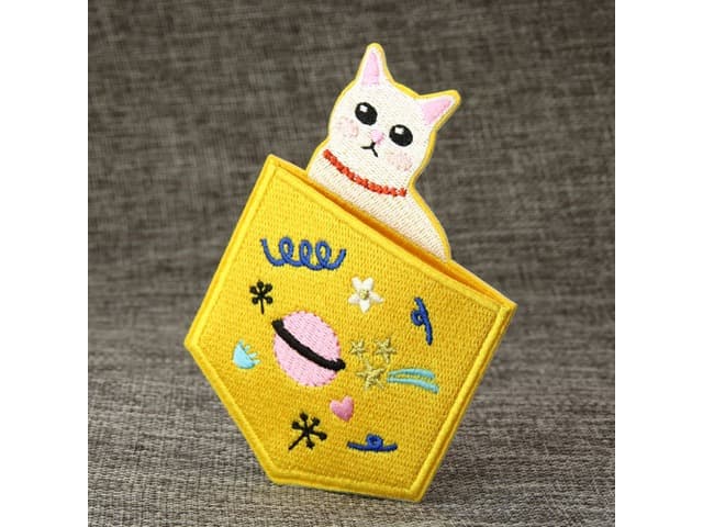 Cat Embroidered Patches