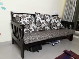 Wooden sofa - Image 2