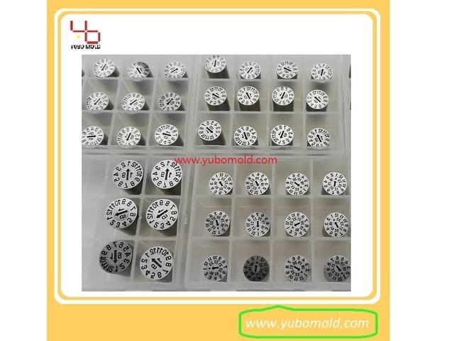 Mould Precision Date Stamp Plastic Mold Date Inserts Year