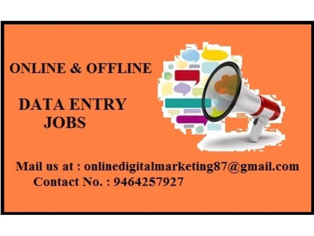 Simple English typing work in notepad.