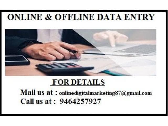 Work from home without investment .