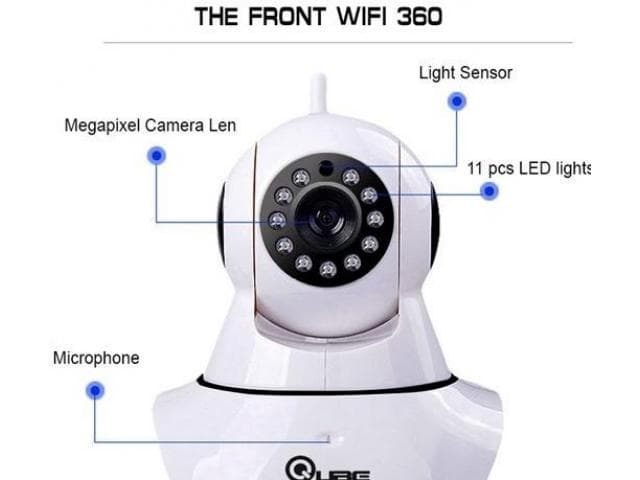360 Auto-Rotating Wireless CCTV Camera (Lowest Price Online)