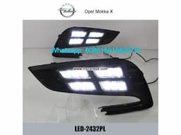 Opel Mokka X DRL LED Daytime Running Lights daylight for sale - Image 1