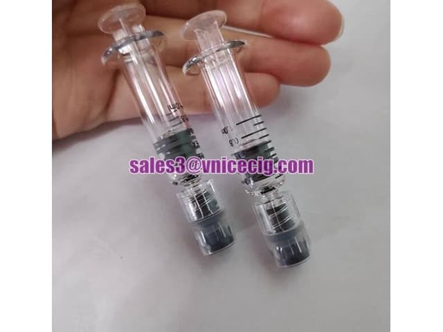 Medical Grade Glass syringe 1ml long luer lock/cap with measurement lines