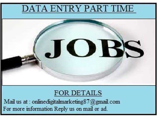 Work from home without investment .